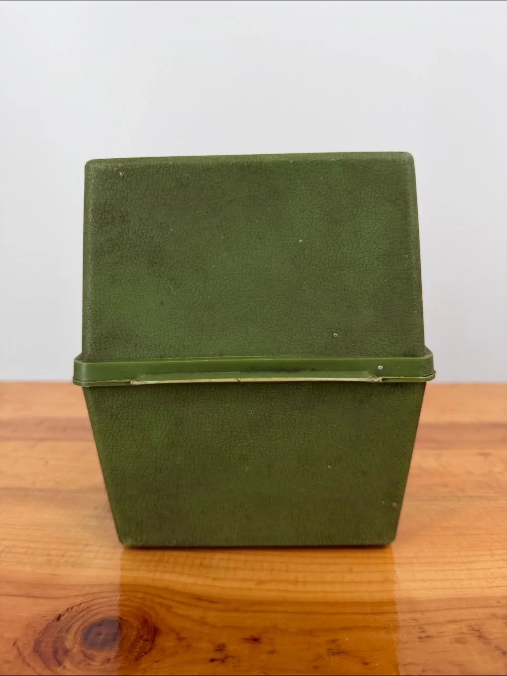 Vintage 70s Dinner Is Served Recipe Card Collection Green Box 118 Cards Complete